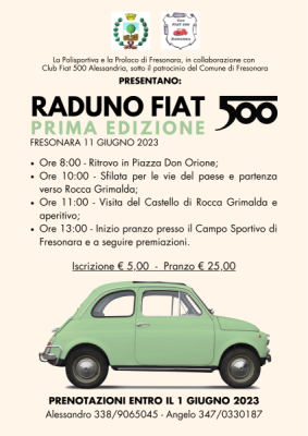 RADUNO FIAT 500 